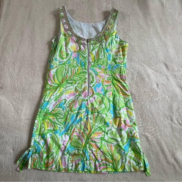 Lilly Pulitzer girls Sheath Dress Elephant ears print - Picture 5 of 8
